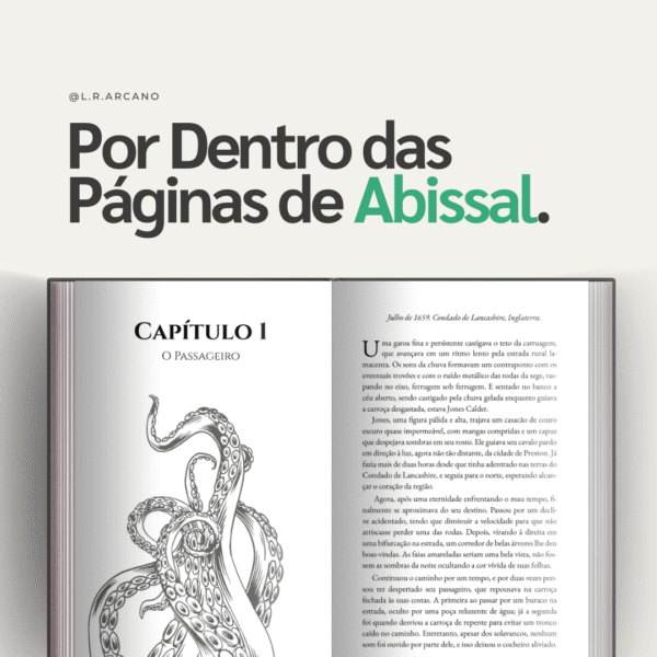 [SOB ENCOMENDA] Livro Físico — Abissal: O Coletor de Almas - Imagem 3