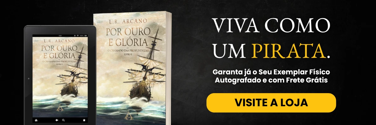 Livro Por Ouro e Glória - Edição Independente de L.R. Arcano